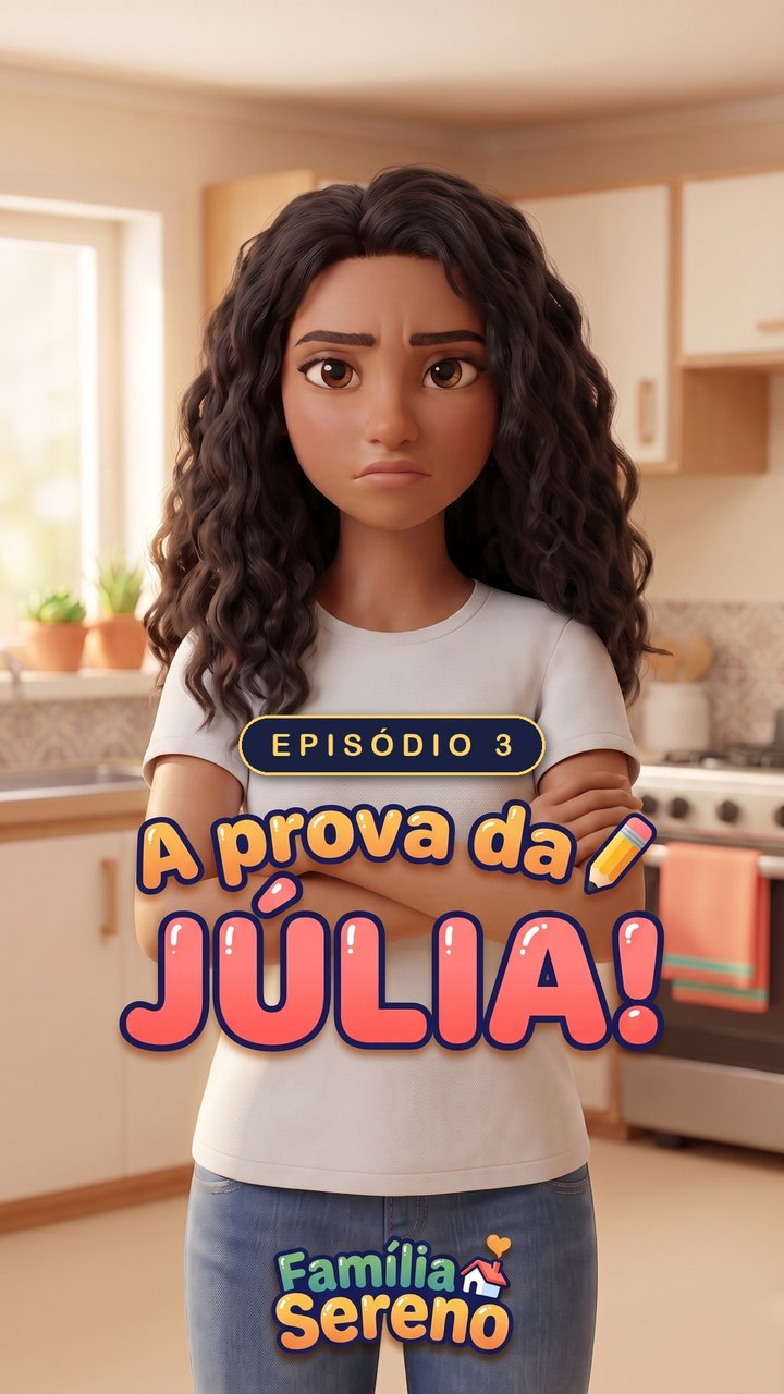 Capa do episódio 3: A prova da Júlia
