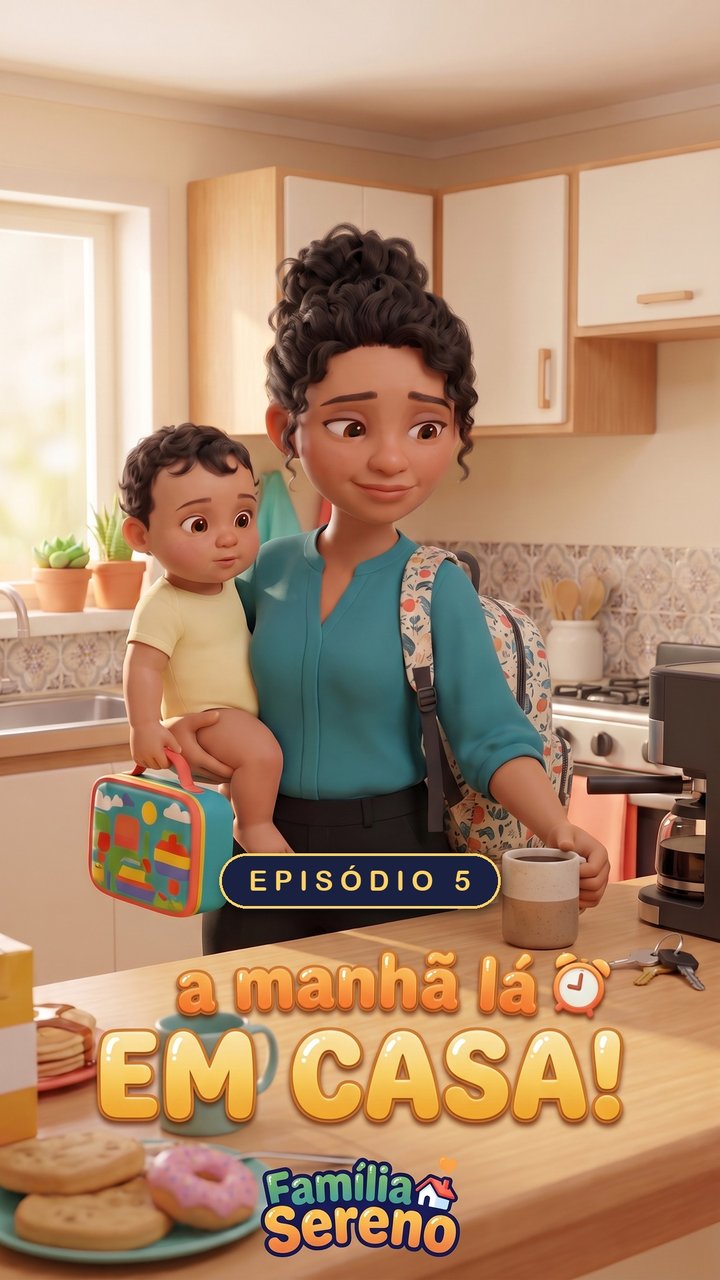 Capa do episódio 5: A manhã lá em casa