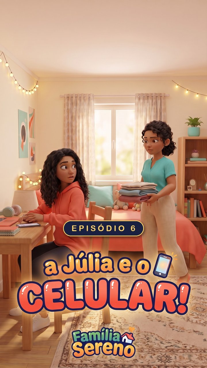 Capa do episódio 6: A Júlia e o celular