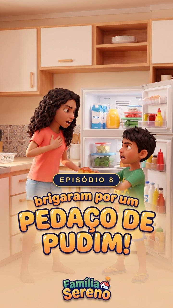 Capa do episódio 8: O pudim da geladeira