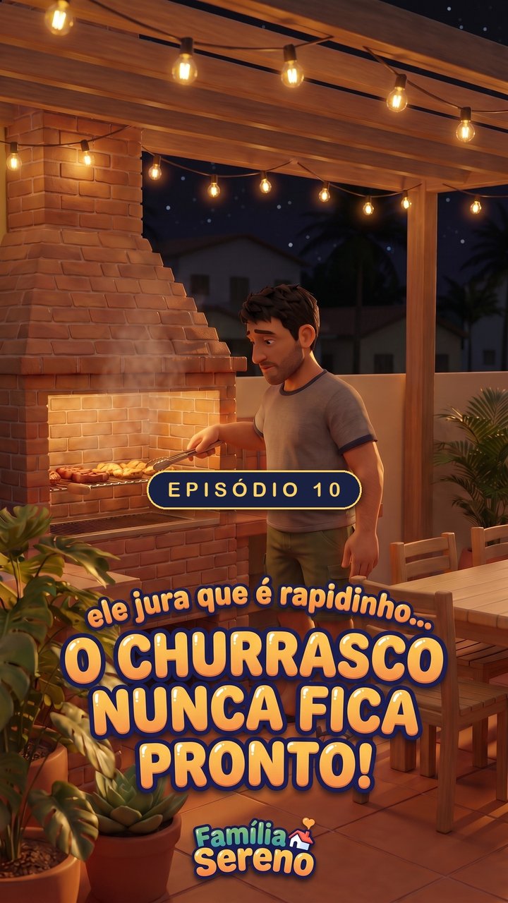 Capa do episódio 10: O churrasco do Marcos